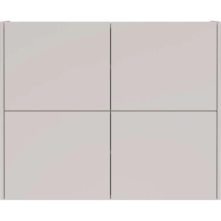 Germania Mehrzweckschrank 1932-605 GW-Binetto, in Kaschmir/Eiche, mit Push-to-Open Funktion, 97 x 79 x 27 cm (BxHxT) – Bild 2