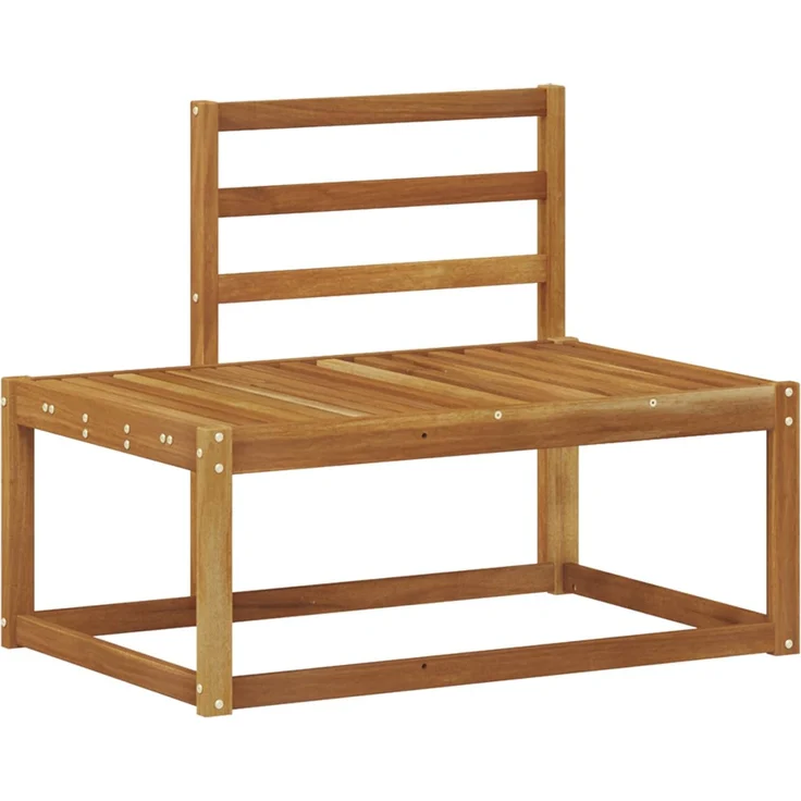 vidaXL Outdoor-Sofagarnitur 2 stk. 2-Sitzer Natur Massivholz Akazie 3366937 – Bild 4