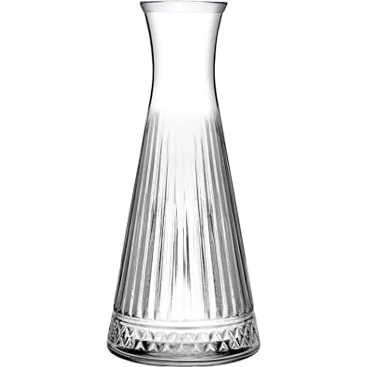 Pasabahce Wasserkaraffe ELYSIA Karaffe Wasserkaraffe Glaskaraffe Glaskanne 1000 ml, (1-tlg) – Bild 1