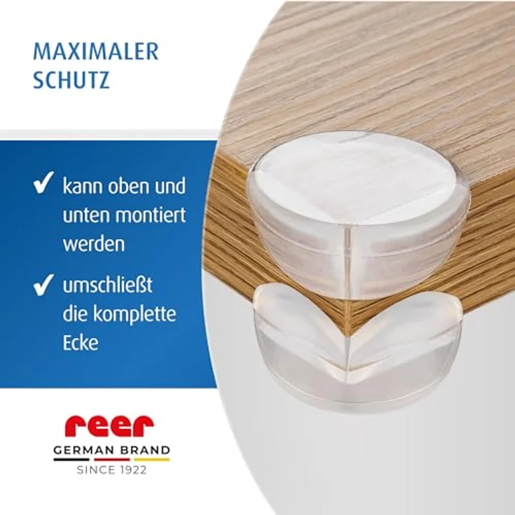 REER Eckenschutz 4 Stück inkl. Klebeband 616291 – Bild 6