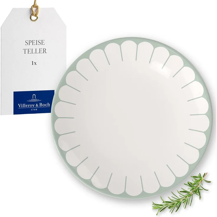 Villeroy & Boch Fleur Vert Speiseteller ø 26,6 cm – Bild 1