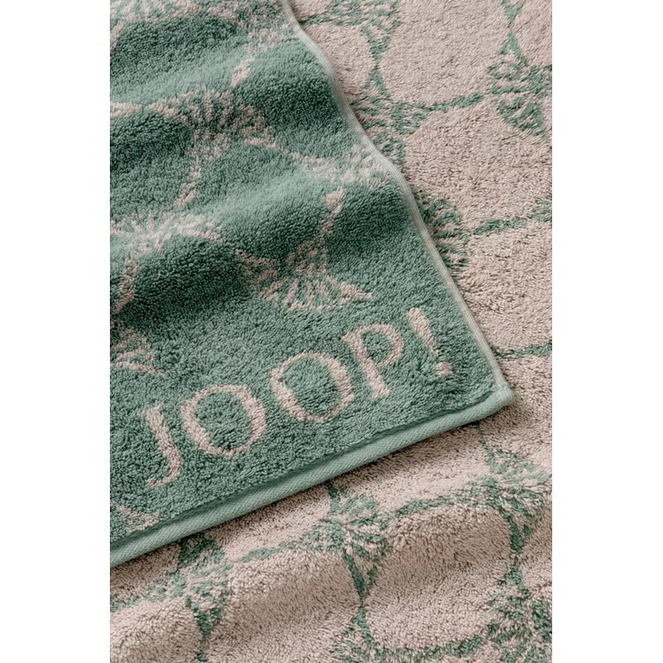 JOOP! 'CORNFLOWER' Handtuch, Baumwolle dunkelgrün, 50 x 100 cm, trocknergeeignet – Bild 4