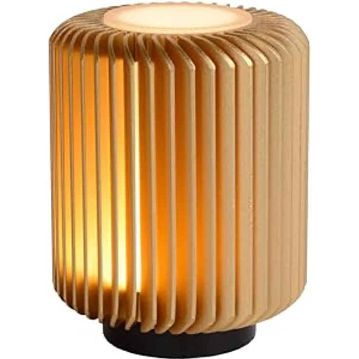 Lucide 26500/05/02, Tischlampe mit integrierter LED-Beleuchtung und Aluminiumhülle, kompakt