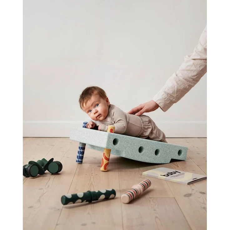 MODU Baby Activity Set Ocean Mint / Forest Green – Bild 2
