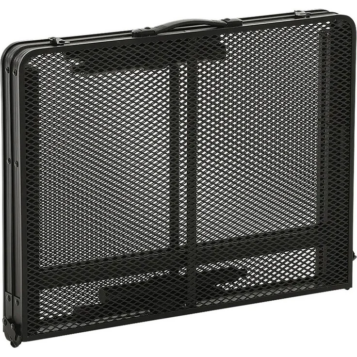 Travellife Campingtisch Campingtisch Greccio Mesh 90 Koffer, Camping Grill Tisch Verstellbar – Bild 2