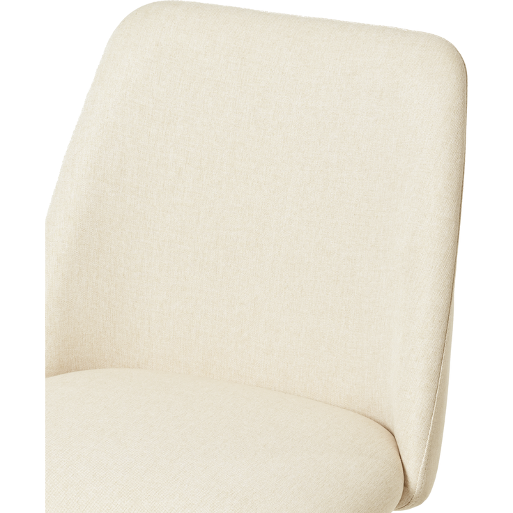 GOEURVANT 421 Esszimmerstühle 6er-Set, Webstoff - Beige – Bild 8