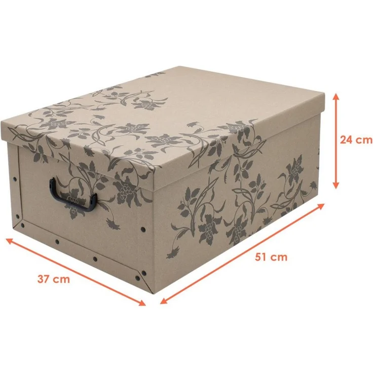 Spetebo Aufbewahrungsbox (Set, 3 St, Aufbewahrungsboxen), Stapelbox Geschenkbox – Bild 4