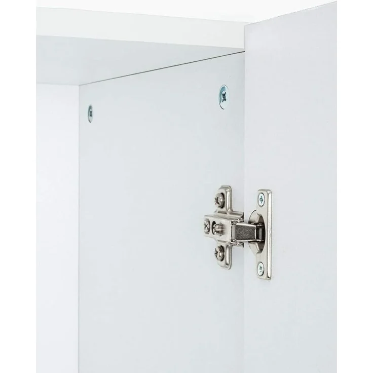 Möbelando 'Trio' Aktenschrank, Holz weiß, 77 x 34,5 x 57 cm – Bild 8
