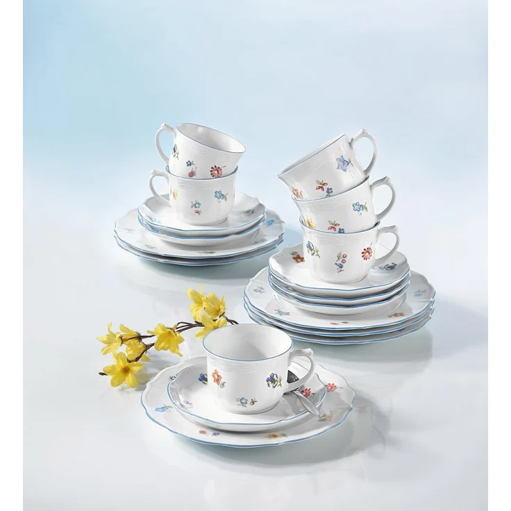 Seltmann Weiden Geschirr-Set Kaffeekanne 6 Personen Sonate 34032 von Seltmann Weiden, Porzellan – Bild 6