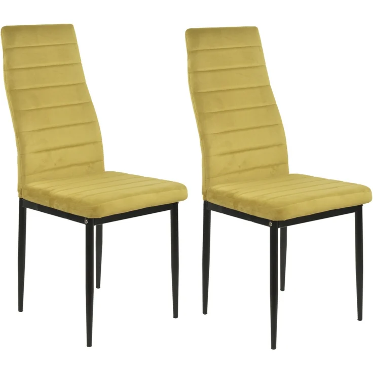 HTI-Living Memphis Velvet 2er-Set Stuhl – Bild 1