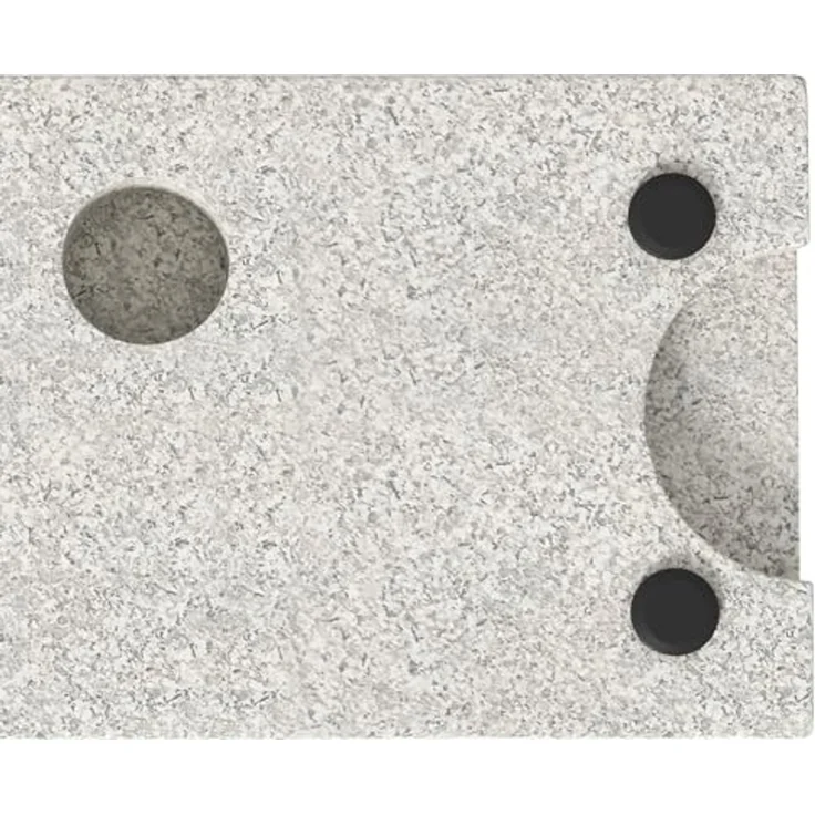 Outsunny Schirmhalter 25kg Sonnenschirmständer für Ø 32/38/48 mm Stange, für Stöcke bis Ø 48 mm, Sonnenschirmfuß, 1 tlg, Ständer für Halbrund Sonnenschirm – Bild 6