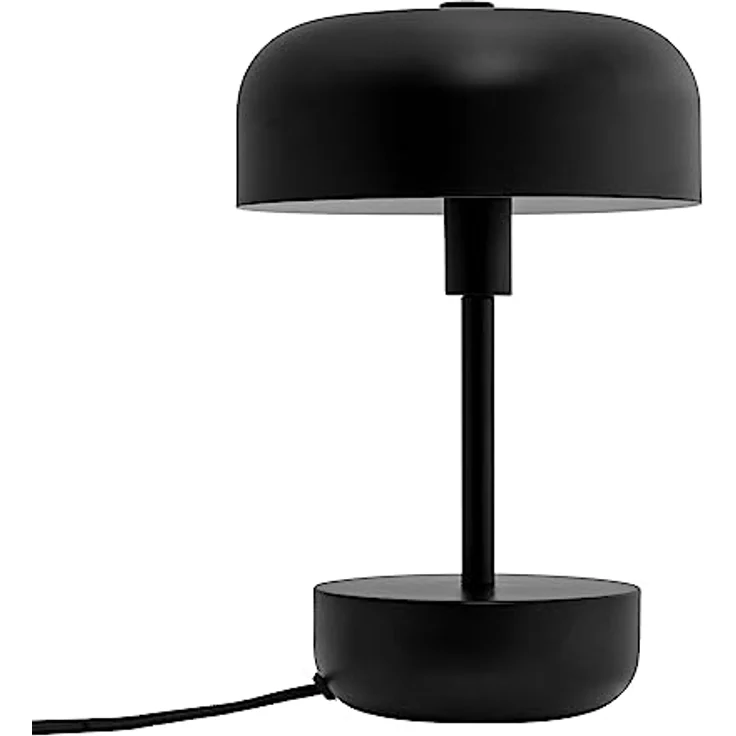 Dyberg Larsen Haipot Tischleuchte, schwarze LED Nachttischlampe mit G9 Sockel – Bild 1