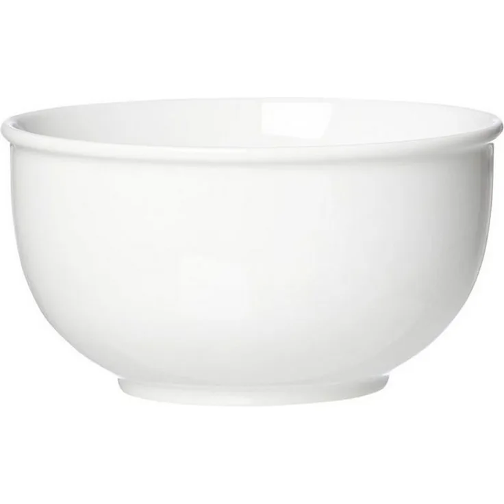 Ritzenhoff & Breker Müslischale Simple, Müsli Schale, Schüssel, Desserschale, Porzellan, Weiß, Ø 14 cm, 420777