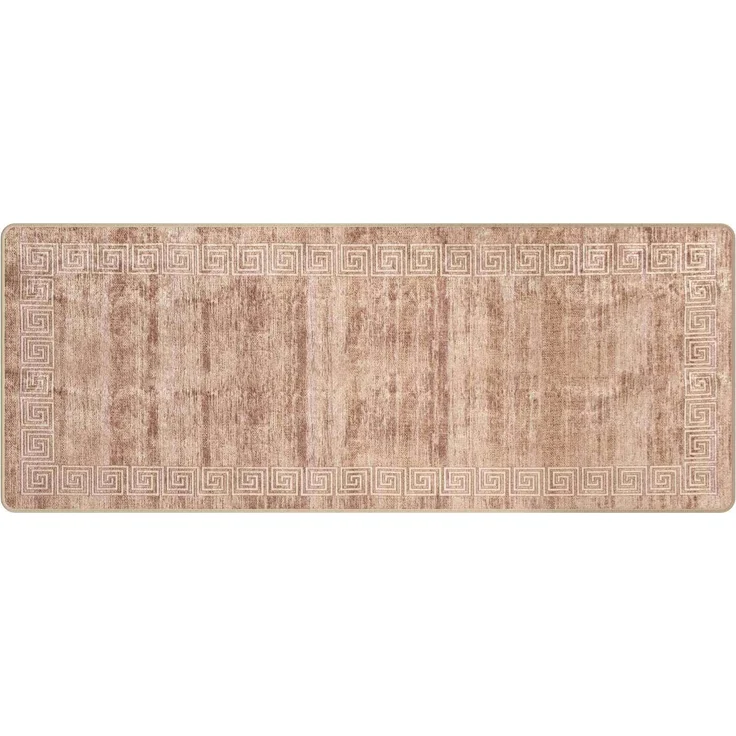 vidaXL Teppichläufer MARSA Weiß 80x200 cm Polyester und PVC 42023309 – Bild 2
