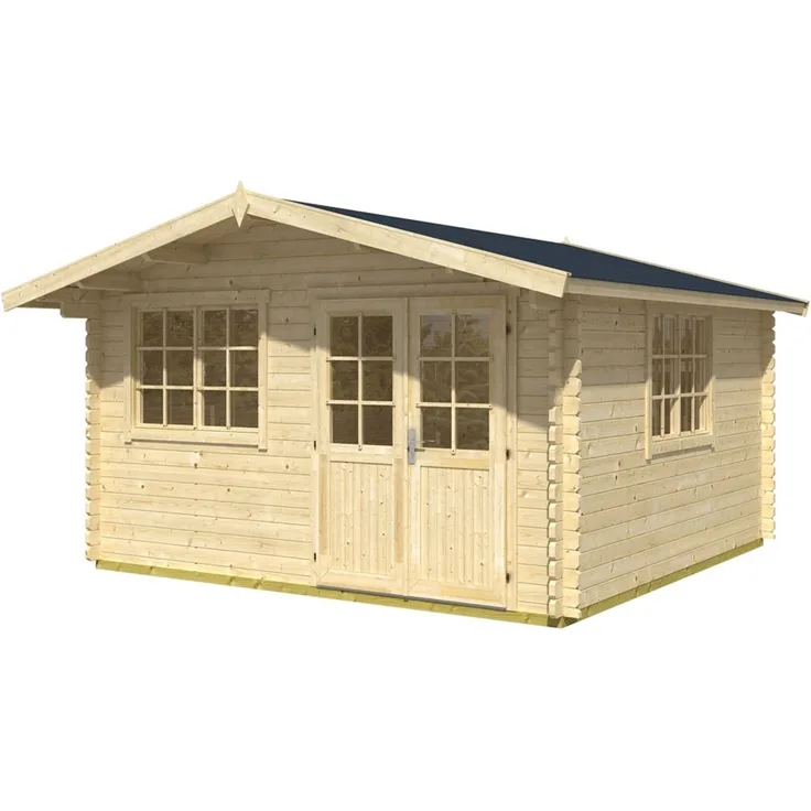 Lasita Maja Holz Gartenhaus Norderney 3 | 390x445