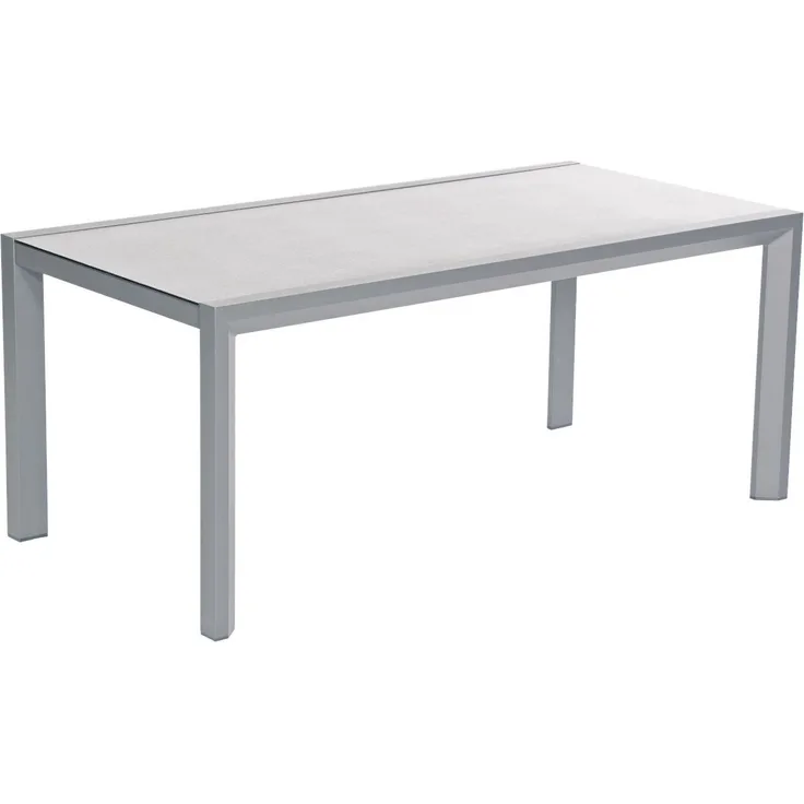 SunnySmart Gartentisch Rondo Aluminium anthrazit Tisch 180x90 cm