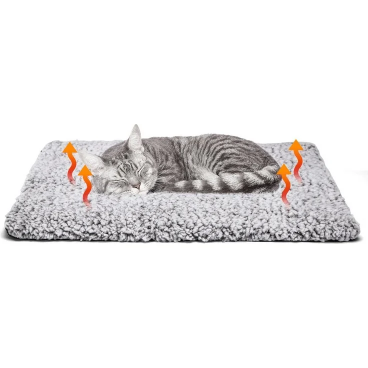 nobleza Tierkissen Tierdecke Selbstheizendes Katzenbett Hundematte Wärmematte Heizdeckem – Bild 2