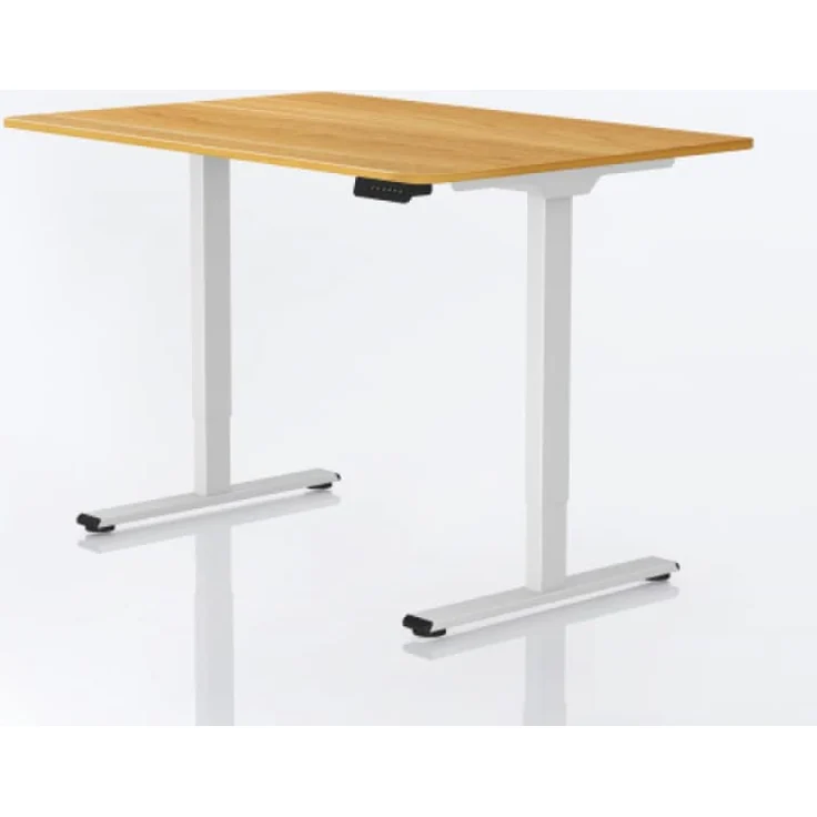 FlexiSpot E1 Pro Schreibtisch elektrisch höhenverstellbar, 2 Motoren, 100 kg Tragkraft, mit Smart-Tastatur & Anti-Kollisionssystem