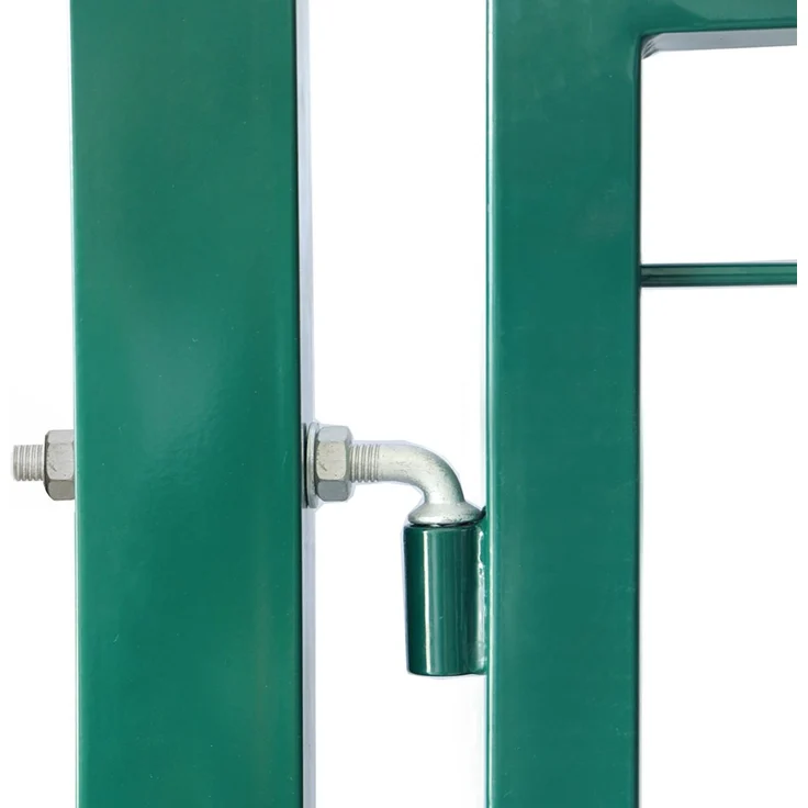 HOME DELUXE Gartentor für Doppelstabmattenzaun PORTARIUS - 200 cm Grün – Bild 4