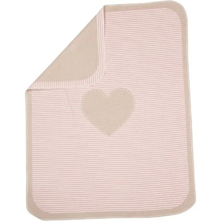 FUSSENEGGER Babydecke Herz