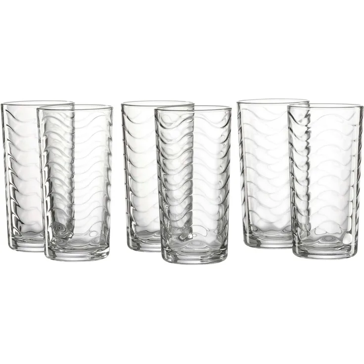 Ritzenhoff & Breker WAVE Longdrinkglas 250 ml 6er Set