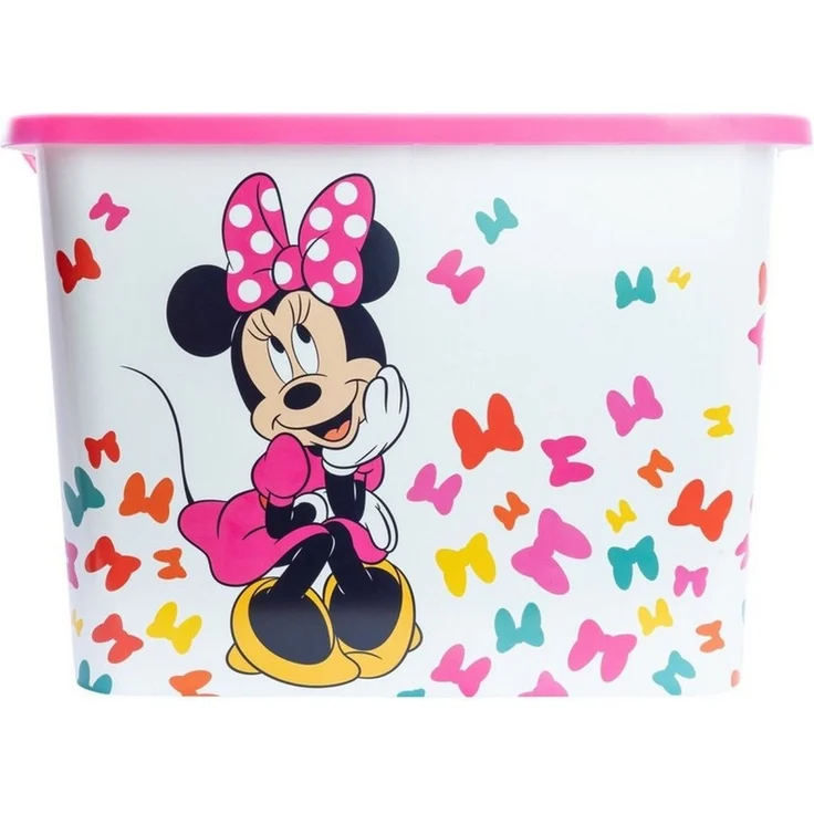 Disney Minnie Mouse Aufbewahrungsbox 23 l Kinderzimmer Box für Spielzeug – Bild 2