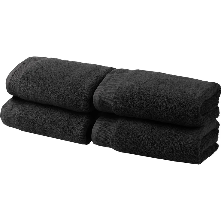 OTTO home Handtücher Fenya, flauschig und weich, Premium Handtücher 550gr/m², Webfrottier (4-St), mit Bordüre, Set, 100% Baumwolle, Hotel-Qualität, 5 Jahre Garantie – Bild 1