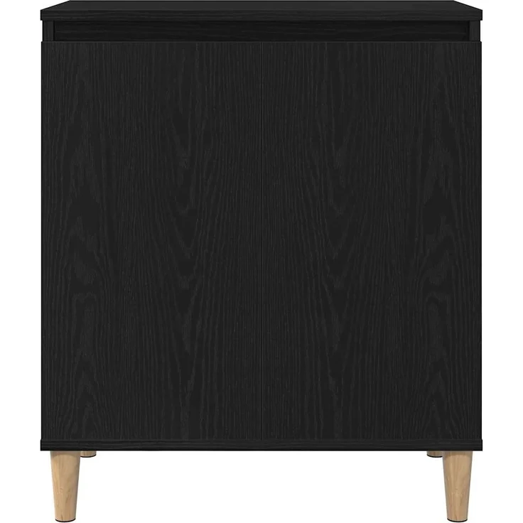 vidaXL Sideboard Schwarz 60 x 35 x 70 cm Holzwerkstoff 862593 – Bild 6