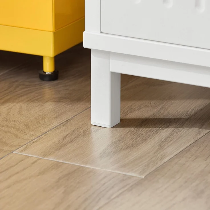 SoBuy FSR172-W Schuhbank, MDF, Lackiert, Weiß, 100 x 42 x 35 cm – Bild 7