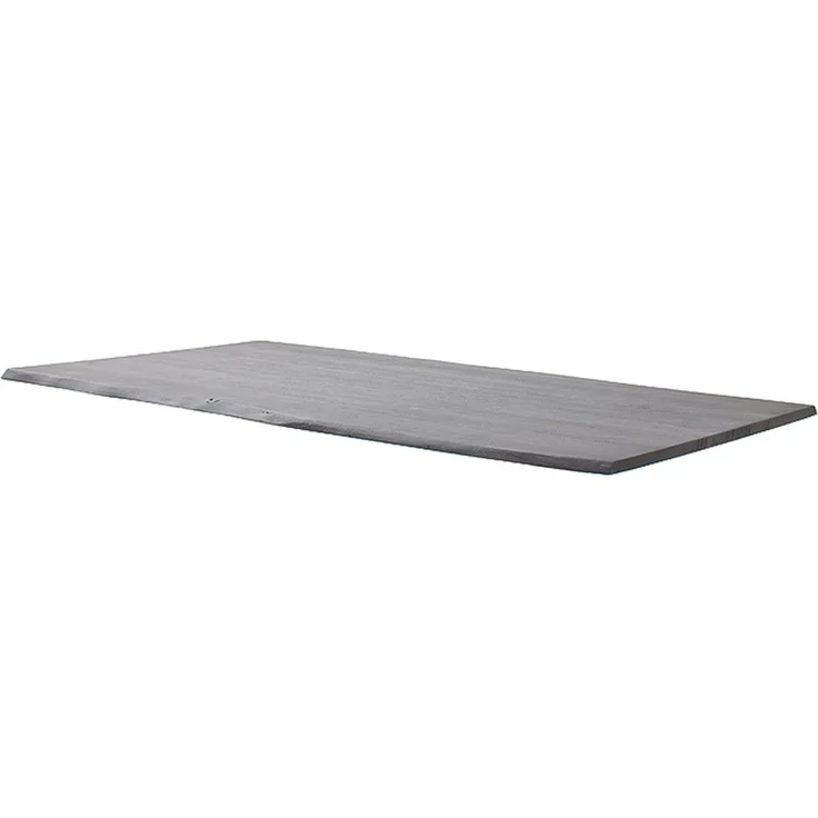 Baumkantentisch >Calabria< in Akazie grau / antik - 180x76,5x90 (BxHxT) – Bild 4