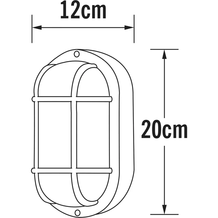 KONSTSMIDE 7650-750 Wand-und Deckenleuchte Elmas schwarz E27 – Bild 3