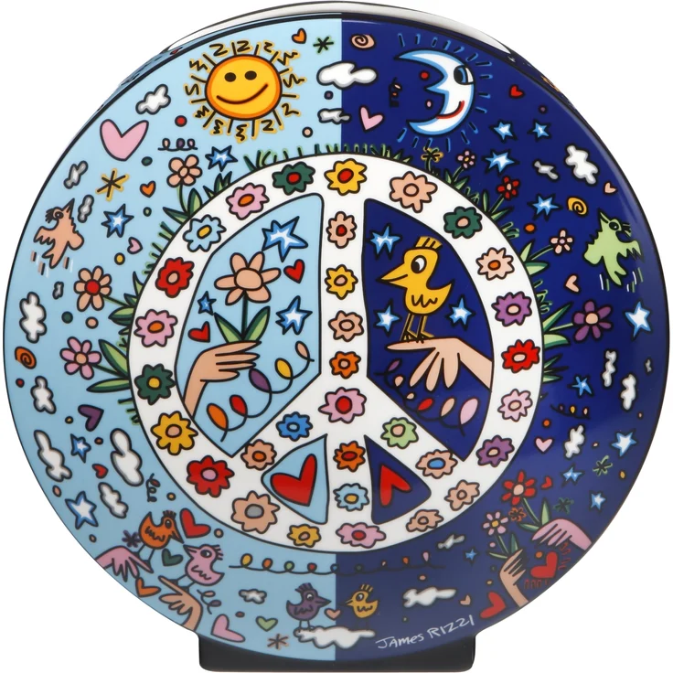 Goebel Pop Art James Rizzi JR P VA Give Peace a Chance 26102851 – Bild 2