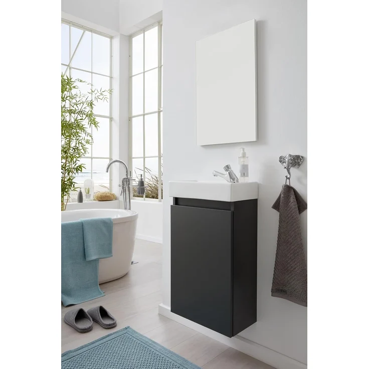 Badmöbel Set 3-teilig Champ grau 40 cm – Bild 4