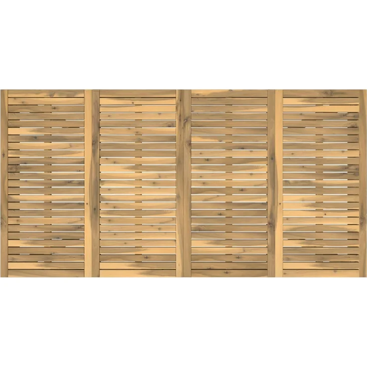 vidaXL Gartentisch LAREN Weiß gewaschen 196 x 100,5 x 75 cm 901717 – Bild 5