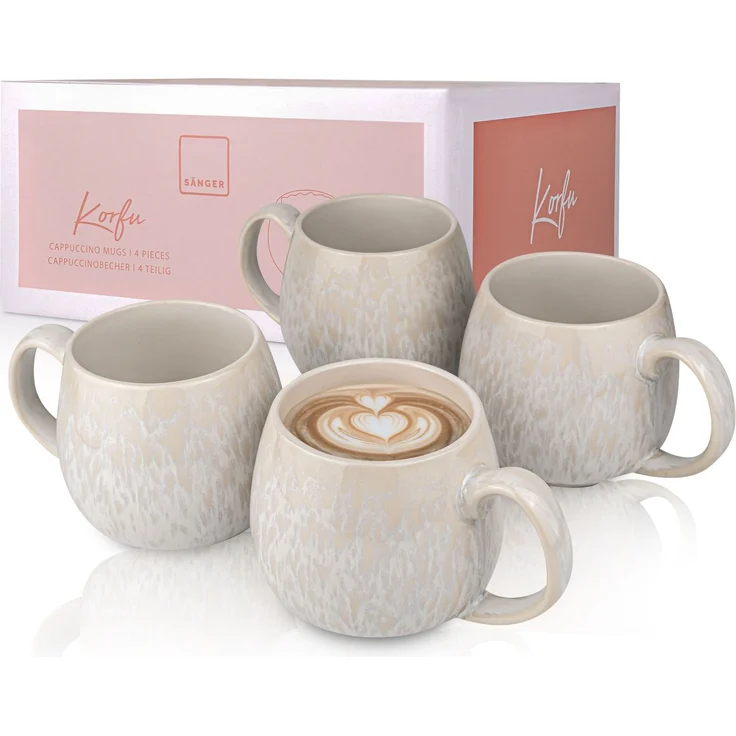 SÄNGER Kaffeebecher Set Korfu 4 teilig – Bild 1