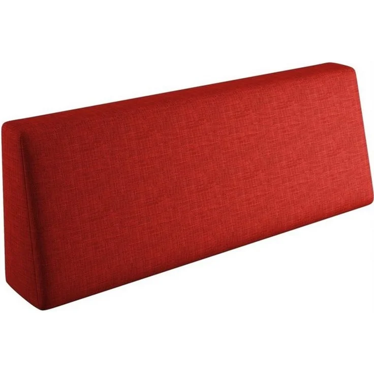 sunnypillow Rückenkissen Palettenkissen mit abnehmbarem Bezug Rückenkissen 120x40x20/10cm, Rot – Bild 4