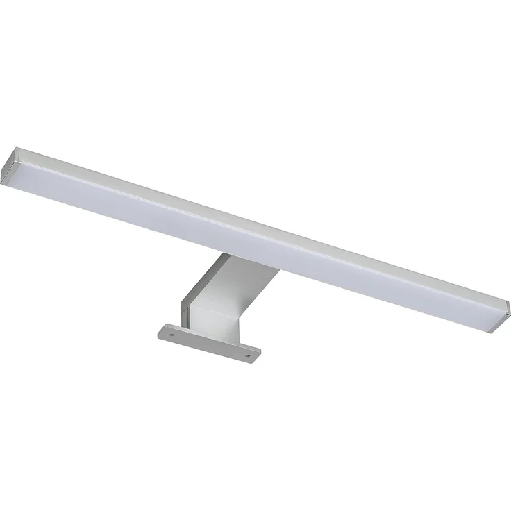 SEBSON Spiegelleuchte LED Spiegellampe Bad 40cm mit Touch Schalter & Stecker 8W 550lm 4000K, LED integriert, neutralweiß, Aufbauleuchte + Klemmleuchte, Touchfunktion, Netzstecker, IP44 – Bild 2