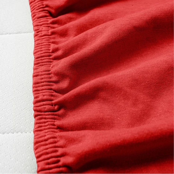 Hometex Premium Textiles Spannbettlaken Jersey Spannbettlaken 100% Baumwolle, Jersey, Gummizug: Rundumgummizug, Premium-Jersey Matratzenhöhe bis 23 cm – Bild 3