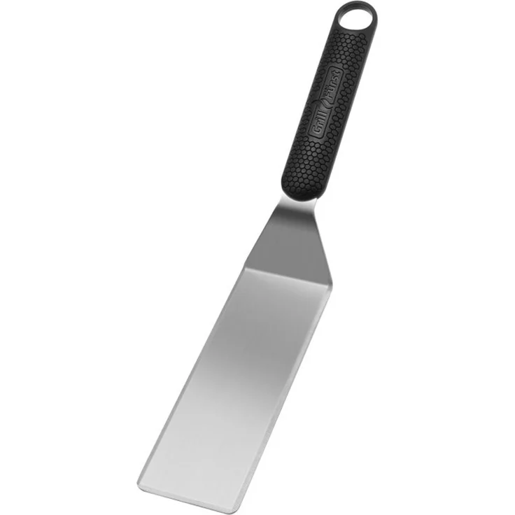 Grillfürst Plancha-Set 12tlg. - Wender, Spachtel, Schaber, Burgerglocken, Bratringe und Squeezeflaschen – Bild 5