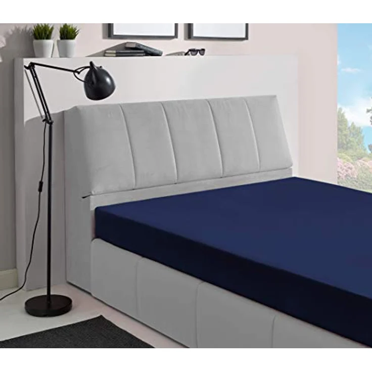 Hometex Premium Textiles Spannbettlaken aus Frottier Stoff bis 23 cm Steghöhe, Frottee, Gummizug: Rundumgummizug, Kuschelig warm und extra weich, ideal für die kalte Jahreszeit – Bild 7