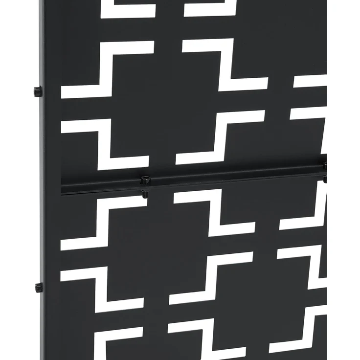 [casa. pro] 'Basciano' Trennwand, Stahl schwarz, 40 x 120 x 180 cm – Bild 6