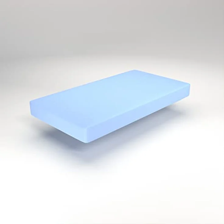 Matratze 80x200 cm, Höhe 21 cm - Einzelbett, aus Waterfoam, Aloe Vera Beschichtung, Unverformbare, Antiallergisch und Milbendicht. Modell: Plus H21 – Bild 4