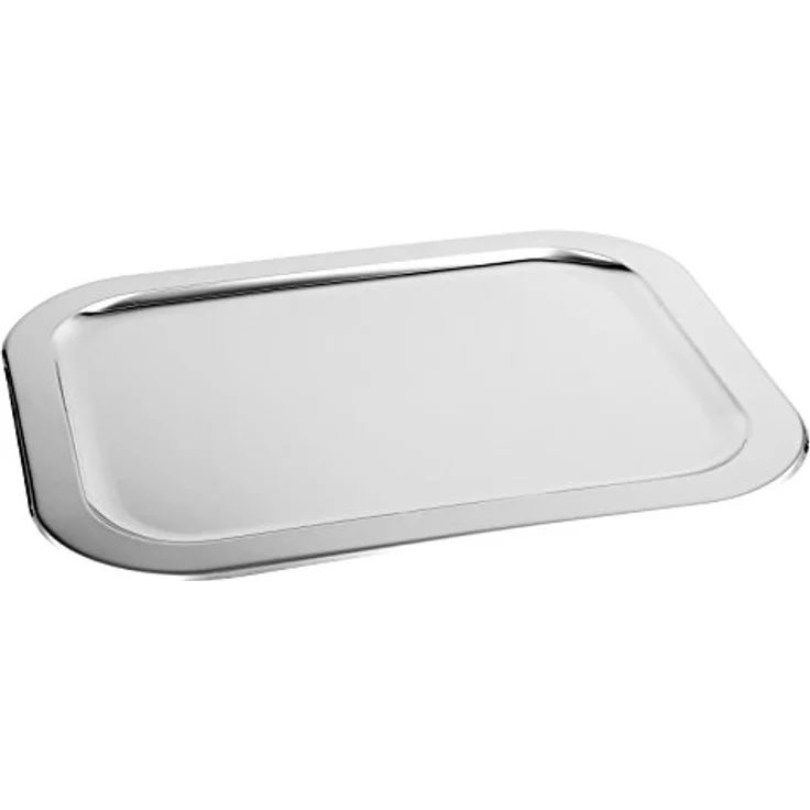 Schlemmerplatte 48x37cm rostfreier Edelstahl – Bild 2