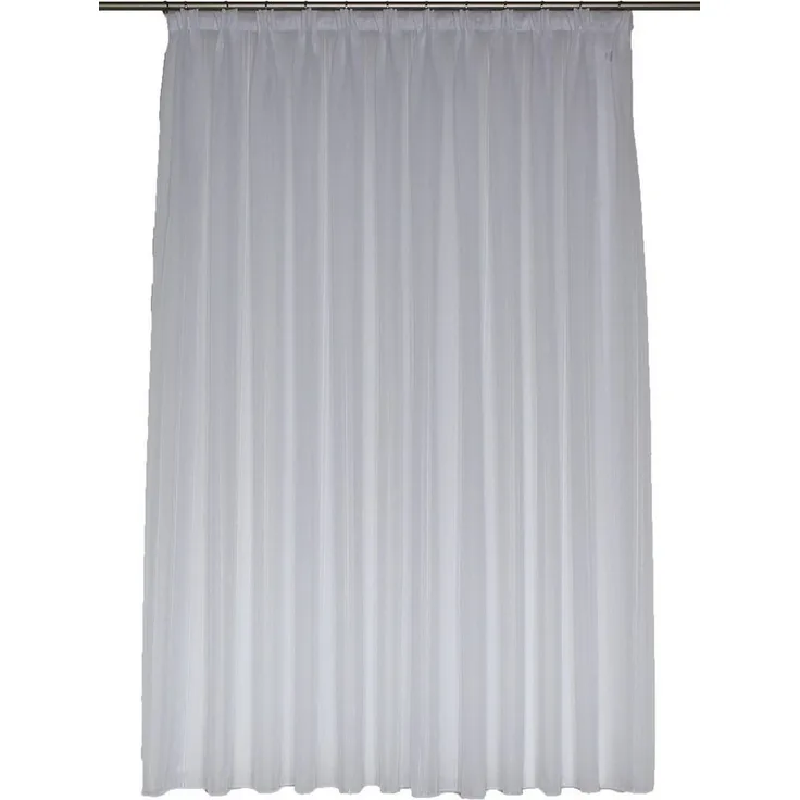 Wirth Gardine Gerty (1 St), Faltenband, halbtransparent, Sablé, Store