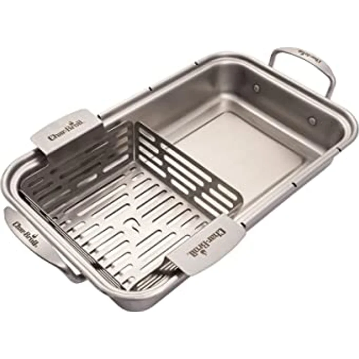 Char-Broil 140016 - GRILL+® Zubehörsystemkörbe (2 Stk.) – Bild 3