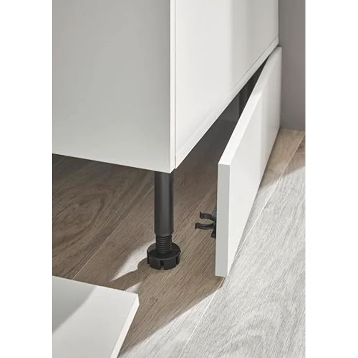 Stella Trading Turin ZB Küchenzeile 300 x 211 x 60 cm, weiß - Ohne Küchengeräte - Moderne, geräumige Küche in Artisan-Eiche Optik mit viel Stauraum – Bild 10