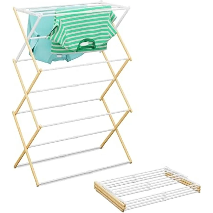 Relaxdays Klappbarer Wäscheständer – Bild 1