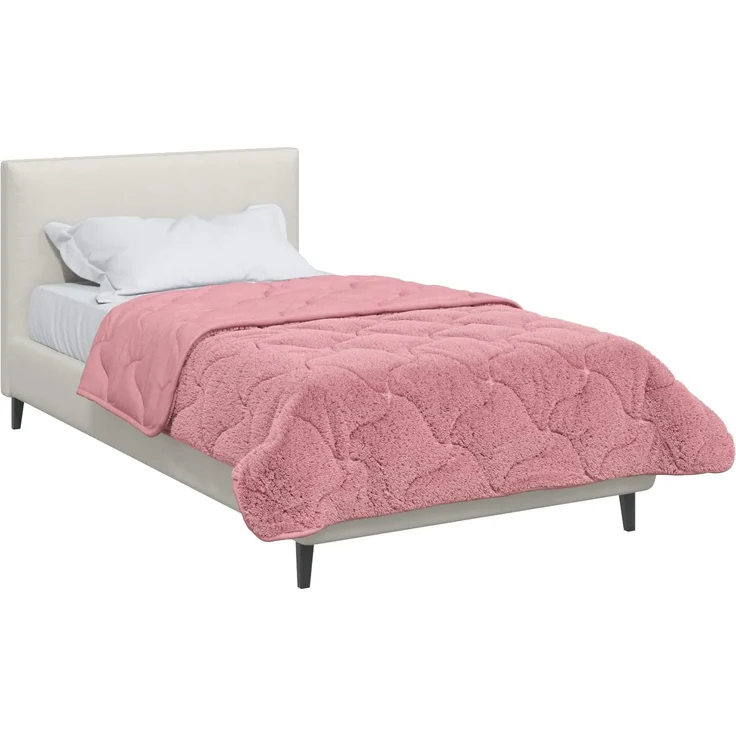 vidaXL Winterbettdecke 155 x 200 cm Winter Rosa Atmungsaktiv 42026339 – Bild 3