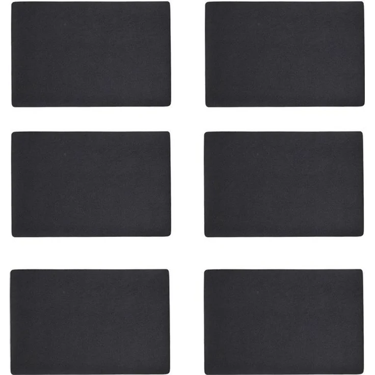 Zeller Present Platzset, (Set, 6-St), Kunstleder, metallic, 30x45 cm – Bild 2