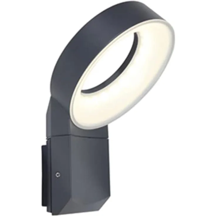 Meridian LED-Außenwandleuchte IP44 800lm Anthrazit